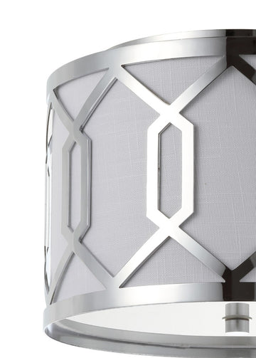 Hex Metal LED Flush Mount - JONATHAN Y